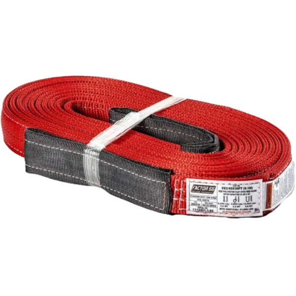 Standard Duty Tow Strap 30' X 2', Factor 00074