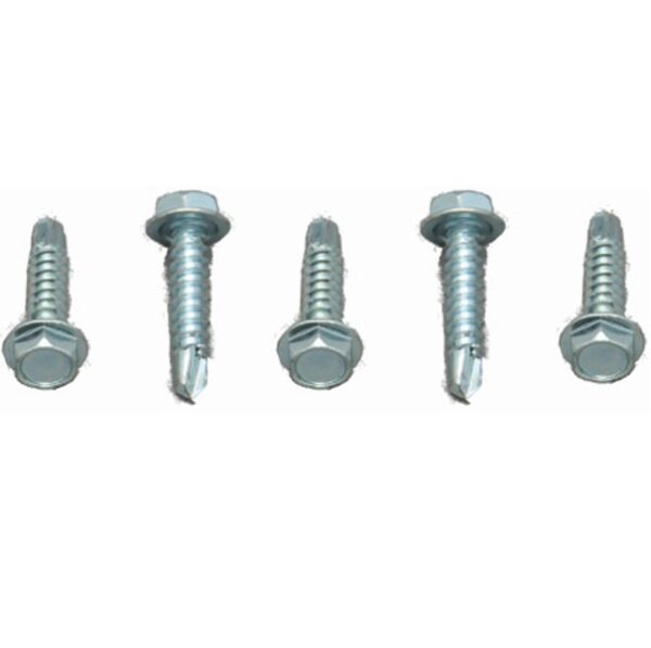 Self Tapping Hex Screw No 8 x 3/4 in 50/Pk Zinc, AP Products 12DP508X34