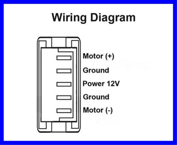 12v Furniture Switch, Black, JR Products 13955