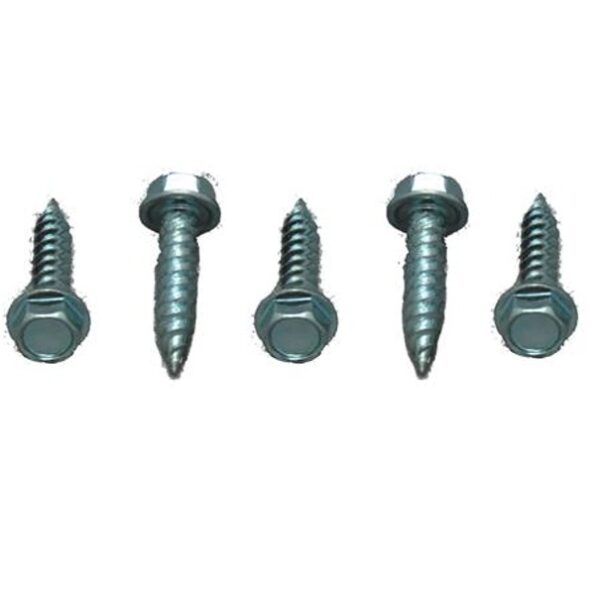 Hex Head Screw No 8 x 3/4 in 50/Pk Zinc, AP Products 12TR508X34