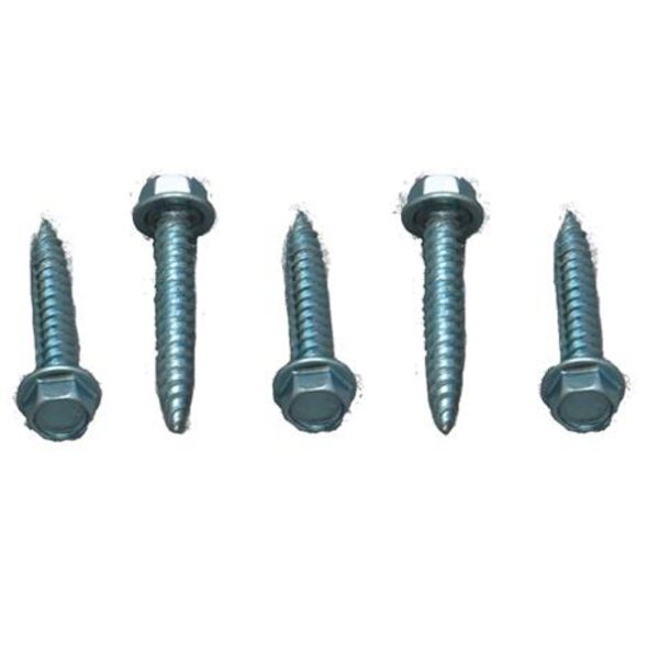 Hex Head Screw No 8 x 1-1/4 in 50/Pk Zinc, AP Products 12TR508X114