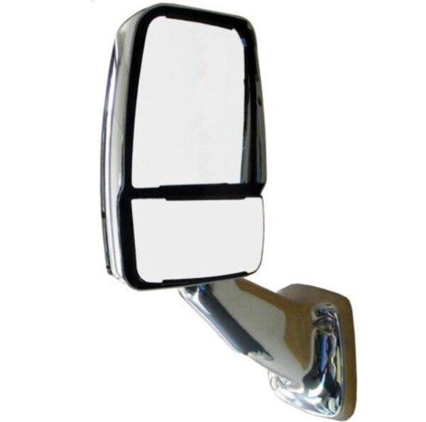 RV Motorhome Mirror, 2025 System, Chrome, Driver Side, Deluxe Head, Camera, Velvac 717427