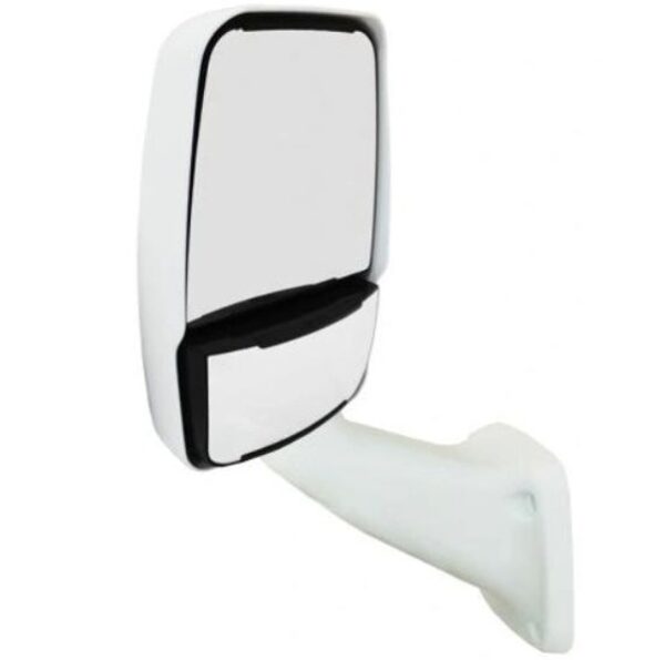 RV Motorhome Mirror, 2025 Driver Side, White, Deluxe Head, Velvac 714187