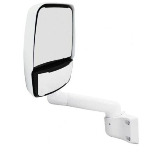 RV Motorhome Mirror, 2030 Driver Side,White, 10 Inch Arm, Velvac 715147