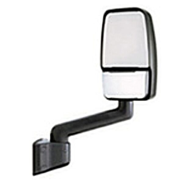 RV Motorhome Mirror, Passenger Side, Cream, 14 inch Arm, Velvac 714822