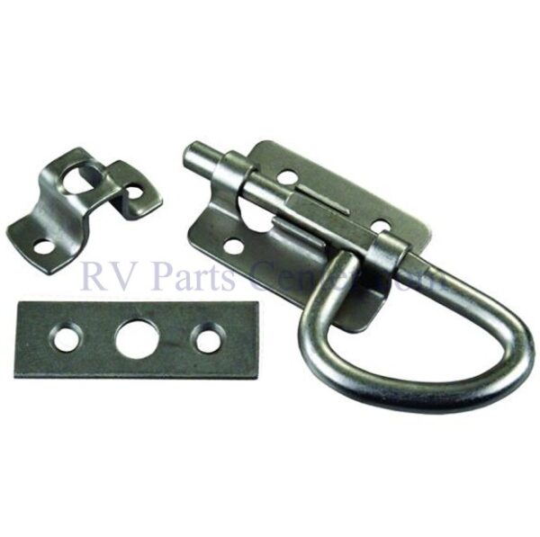 Universal Cabinet or Door Latch - Silver, JR Products 20655