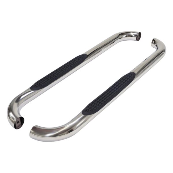 3 Inch Nerf Bar Steel Polished, TrailFX, 1110122881