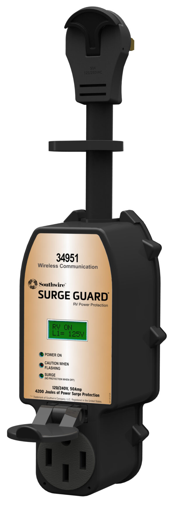 50 Amp Surge Protector Portable, SouthWire Corp 34951