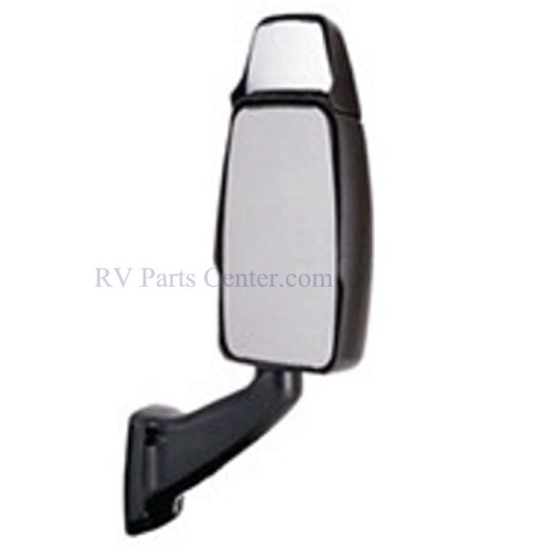 RV Motorhome Mirror, Passenger Side, Black, Velvac 713810