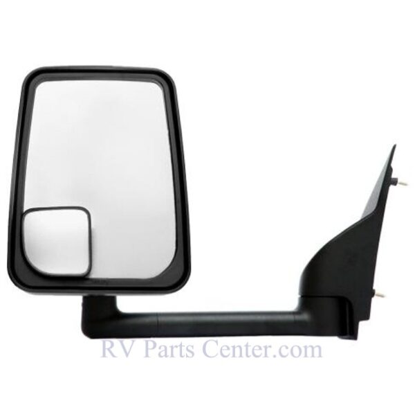 RV Mirror, Driver Side, 14.5 inch Arm, Manual, Black, Velvac 714559