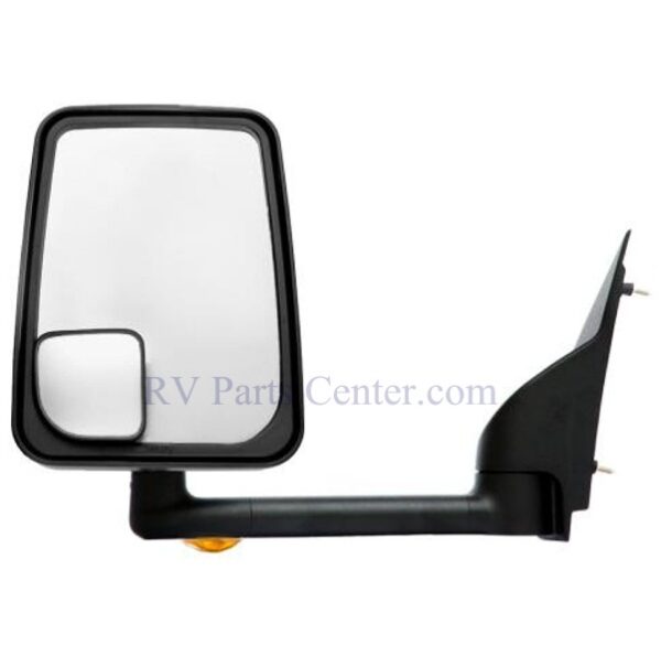 RV Mirror, Driver Side, 17.5 inch Arm, Electric w/TS, Black, Velvac 714513