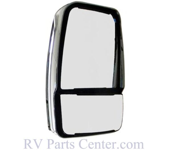 Deluxe Mirror Head in Chrome, ELECTRIC, Driver Side, Velvac 714607