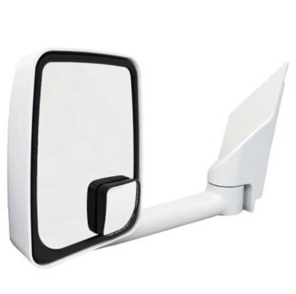 RV Mirror, Driver Side, 14.5 inch Arm, Electric, White, Velvac 714917