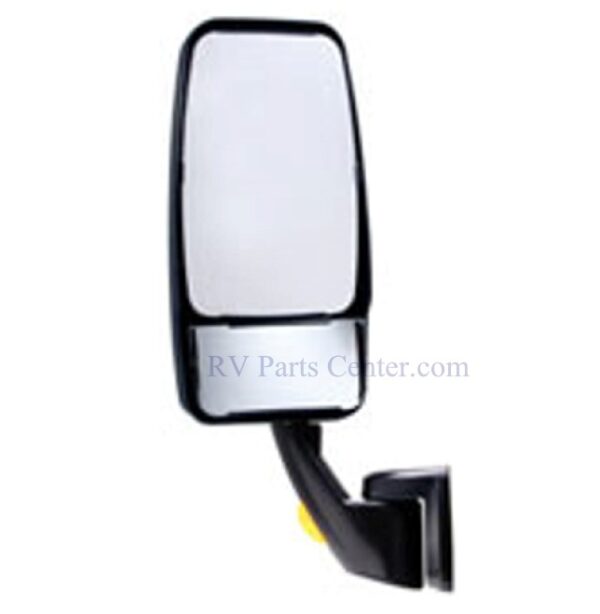 RV Motorhome Mirror, Driver Side, Chrome/Black, Velvac 715637