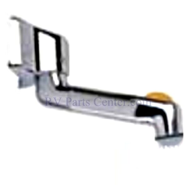 RV Mirror Arm and Base Only, Chrome, Driver Side - Inverted, Velvac 715883