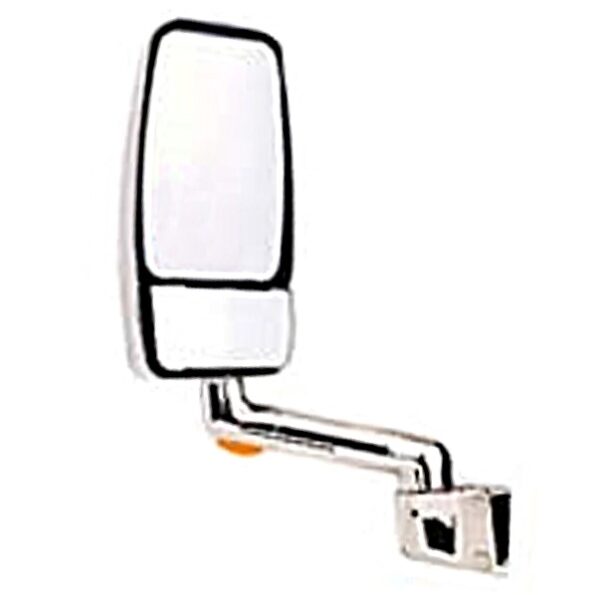 RV Motorhome Mirror, Driver Side, Chrome, 10 inch Arm, Velvac 715489