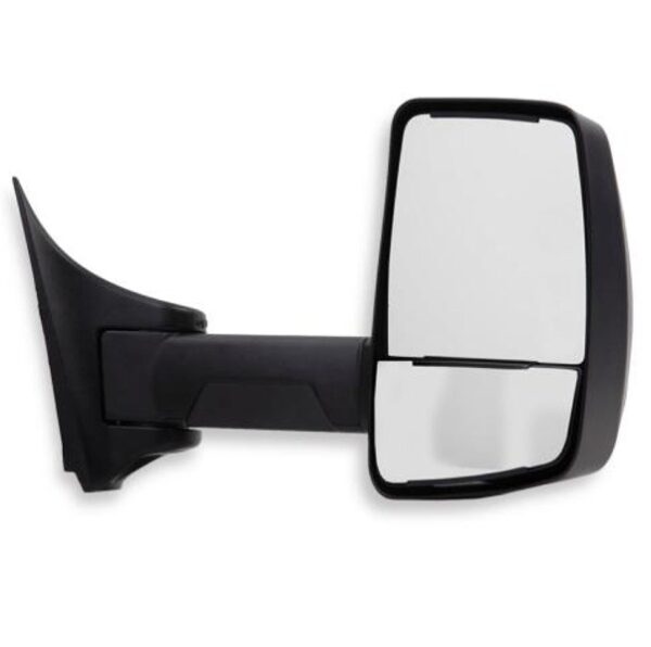 RV Mirror, Passenger Side, Manual, Black, 2020XG, Velvac 715912 (718410)