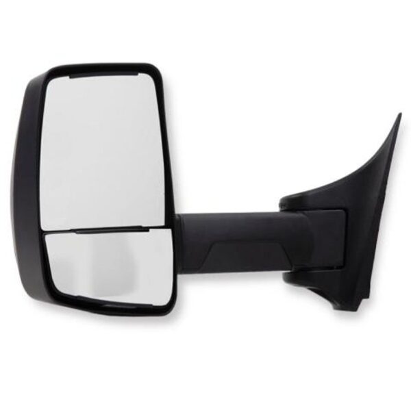 RV Mirror, Driver Side, Manual, Black, 2020XG, Velvac 715913 (718411)