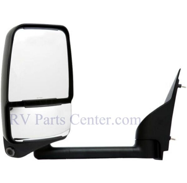 RV Mirror, Driver Side, 13 inch Arm, Mini-Lem, Electric, Black, Velvac 719319