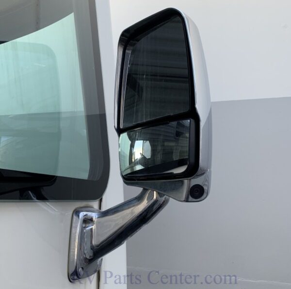 Motorhome Mirror w/ Camera, Passenger Side, Chrome, Velvac 719936