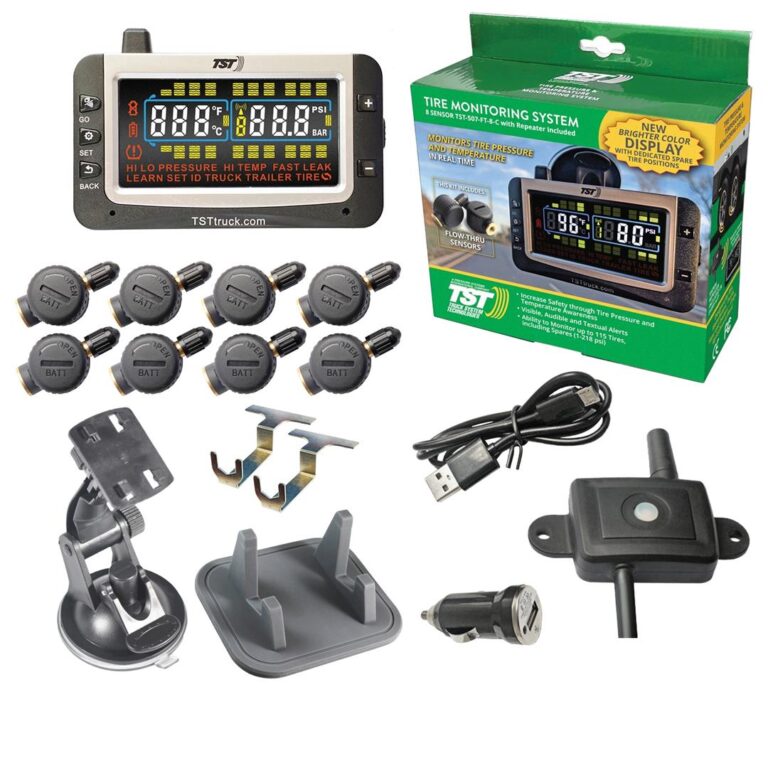 8 Flow Tire Pressure Monitoring System - TPMS, Truck System Technology ...