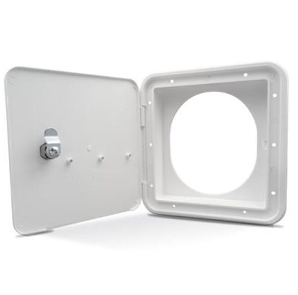 Fuel Hatch with Oval Polar White, Thetford 94304