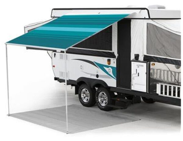 9 Foot 10 Inch Teal Campout Awning, Carfreee 981188C00