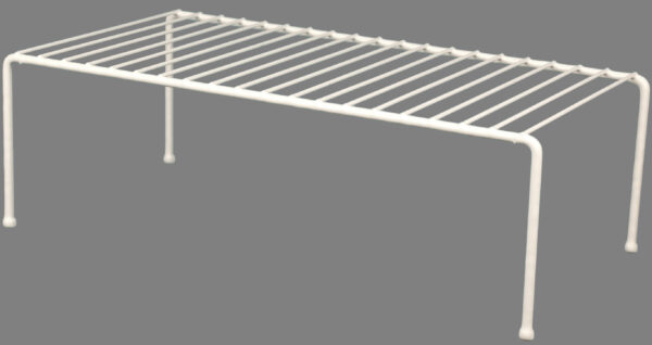 Helper Shelf, Grayline, Polyethylene Coated Steel Shelf, Jumbo, White AP 030449