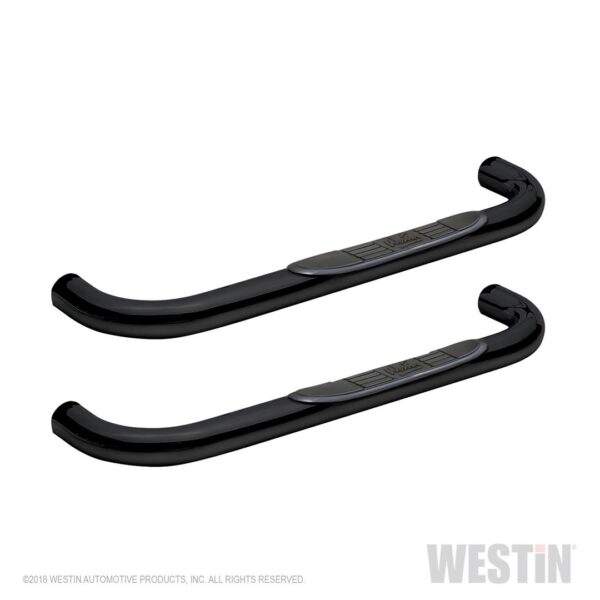 Black 3 Inch Step Pads Nerf Bar, Westin Automotive, 25-0830