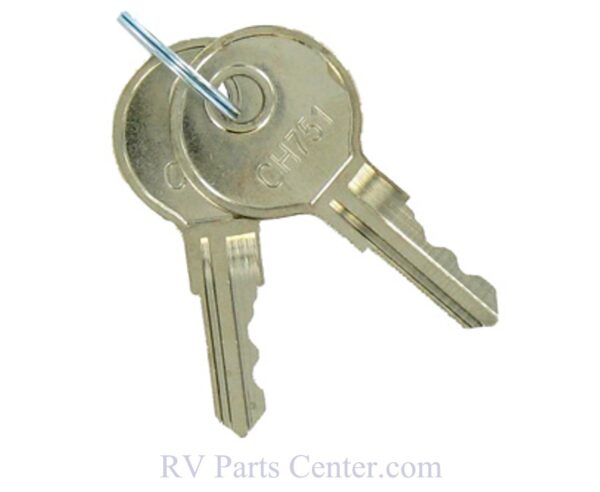 751 Replacement Keys, 2 Pack, Valterra A524VP