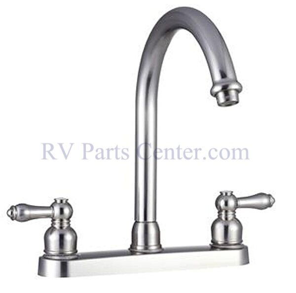 Non-Metallic Hi-Rise RV Faucet, Dura Faucet DF-PK340L-SN