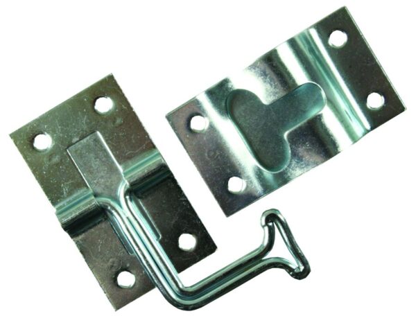 Door Catch Zinc Plated Packaged, JR Products 11775