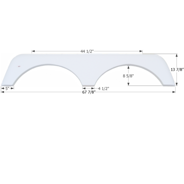 KZ 5th Wheel Travel Trailer Fender Skirt, Icon FS1781