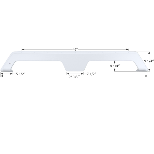 Gulf Stream 5th Wheel Travel Trailer Fender Skirt, Icon FS1803