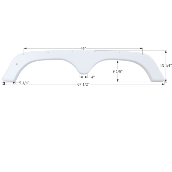 Thor 5th Wheel Travel Trailer Fender Skirt, Icon FS1822