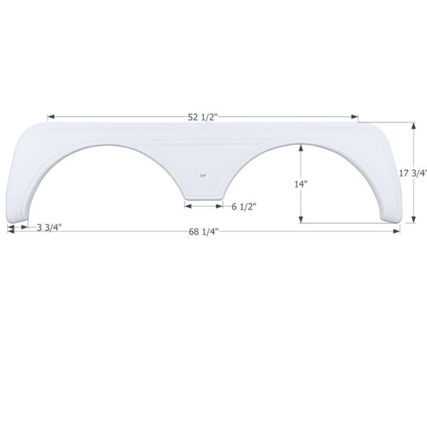 KZ 5th Wheel Travel Trailer Fender Skirt, Icon FS1963