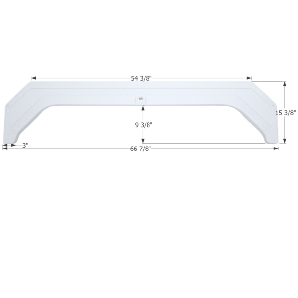 Thor 5th Wheel Travel Trailer Fender Skirt, Icon FS2039