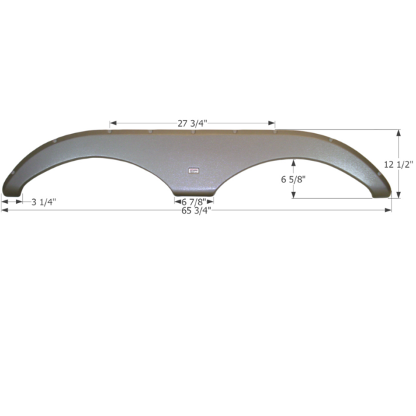 Gulf Stream 5th Wheel Travel Trailer Fender Skirt, Icon FS2092