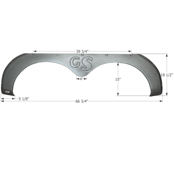 Forest River Grand Surveyor Travel Trailer Fender Skirt, Icon FS2150