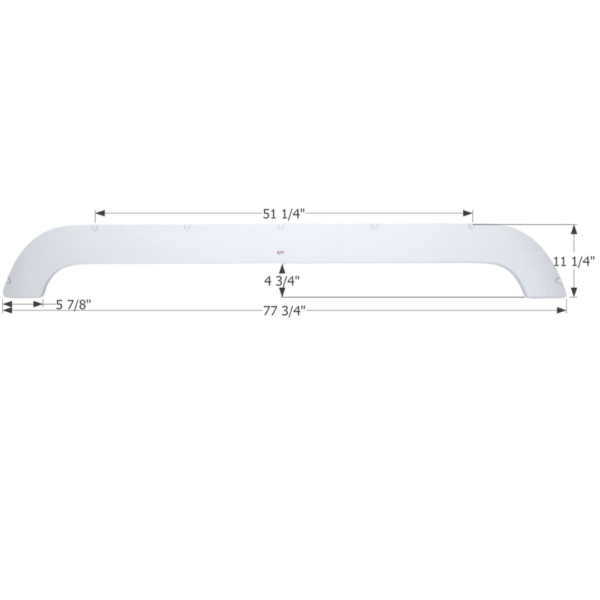 Fleetwood Fifth Wheel Travel Trailer Fender Skirt, Icon FS2159