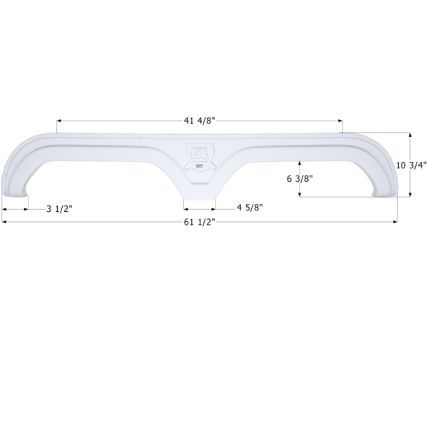 Thor 5th Wheel Travel Trailer Fender Skirt, Icon FS2177