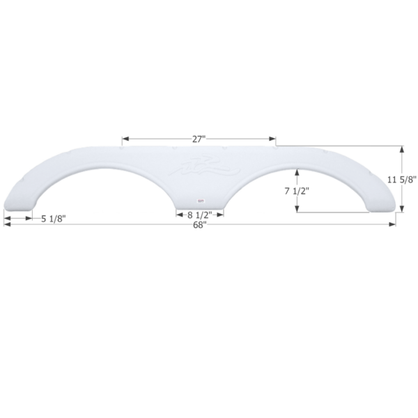 Heartland Tandem Fender Skirt, Icon FS2283