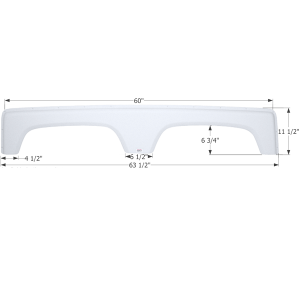 Coachmen Tandem Fender Skirt, Icon FS2284