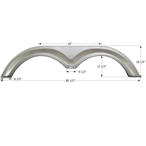 KZ Tandem Fender Skirt, Icon FS2295