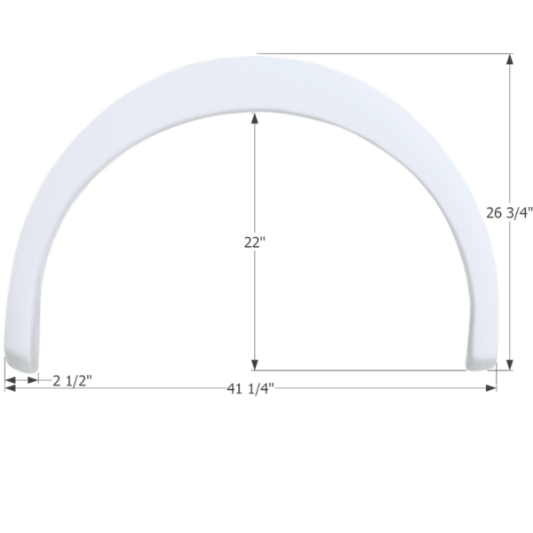 Coachmen Single Fender Skirt, Icon FS2311