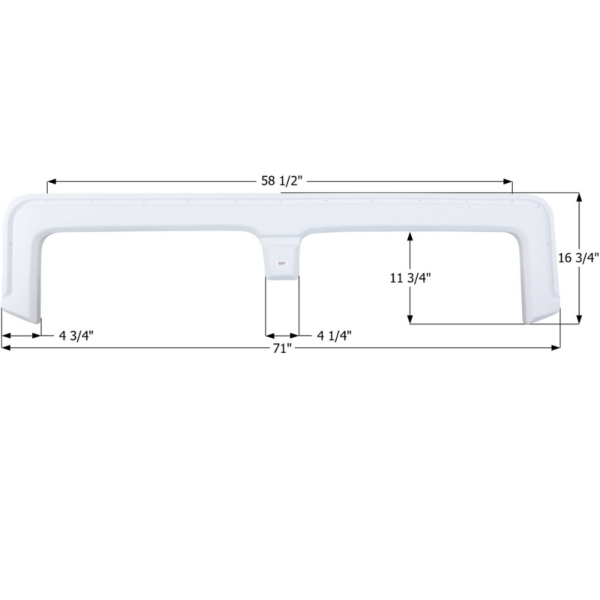 Coachmen Tandem Fender Skirt, Icon FS2321