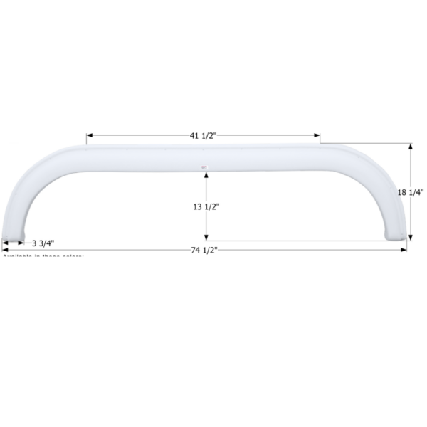 Newmar Tandem Fender Skirt, Icon FS2326