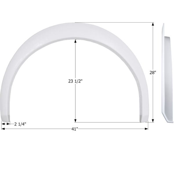 Coachmen Single Fender Skirt, Icon FS2409