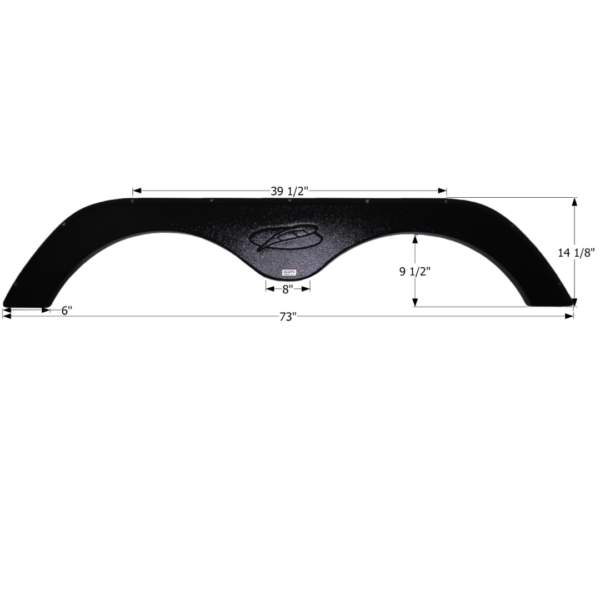 R-Vision 5th Wheel Travel Trailer Fender Skirt, Icon FS2411