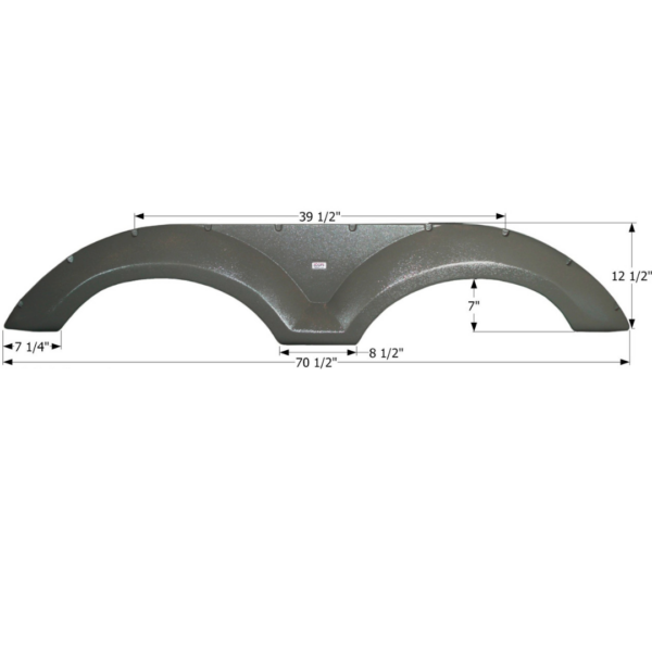 Coachmen Tandem Fender Skirt, Icon FS2597